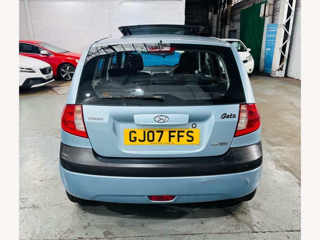 Hyundai Getz 1.4 Cdx Blue #5