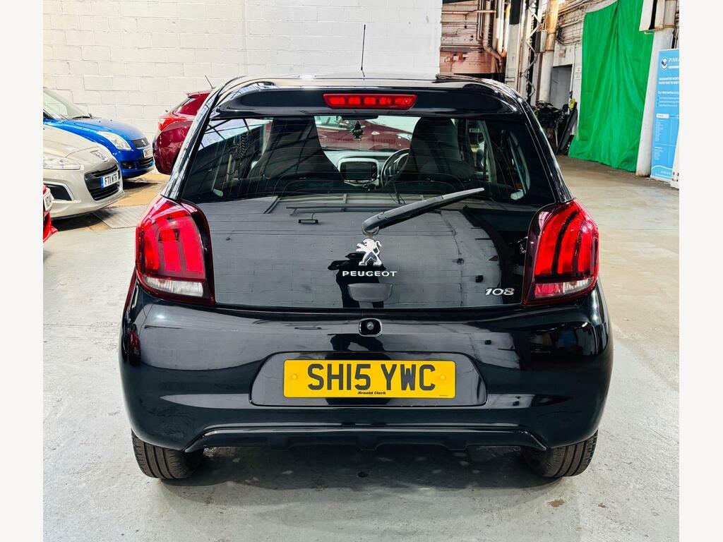 Peugeot 108 1.0 Vti Active 2 Tronic Euro 5 Black #5