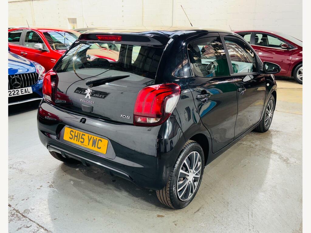 Peugeot 108 1.0 Vti Active 2 Tronic Euro 5 Black #4