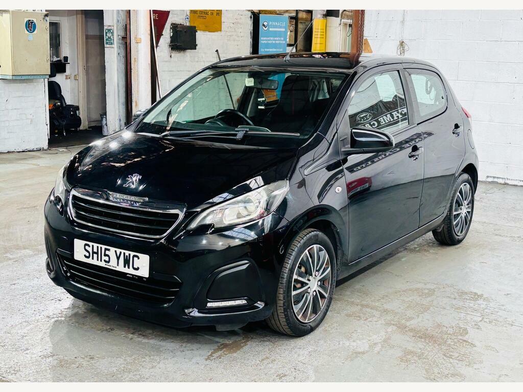 Peugeot 108 1.0 Vti Active 2 Tronic Euro 5 Black #3
