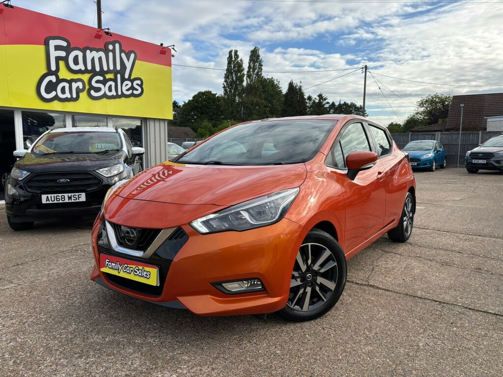 Nissan Micra Hatchback 0.9 Ig-t Acenta 201818 Orange
