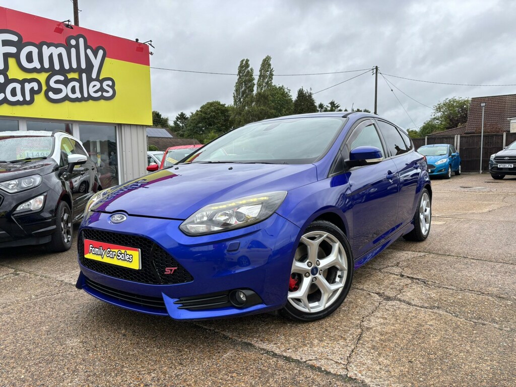 Ford Focus 2.0 T Ecoboost St-3 Blue