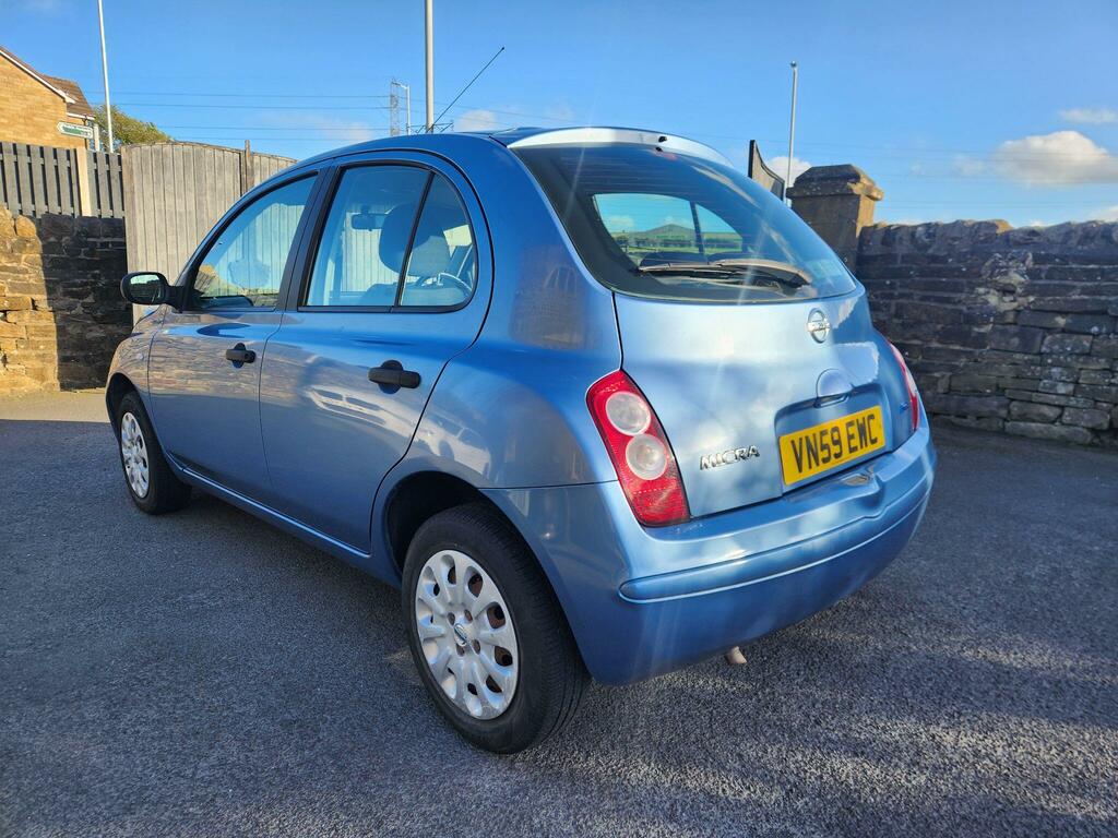 Nissan Micra Visia Blue #4