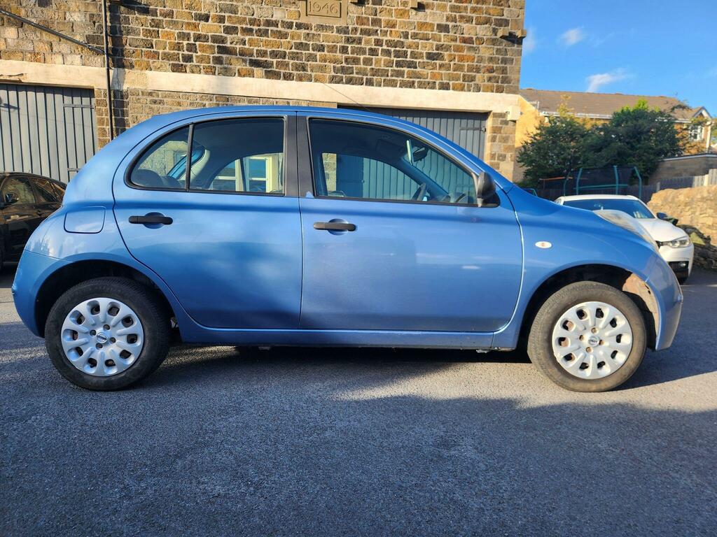 Nissan Micra Visia Blue #5