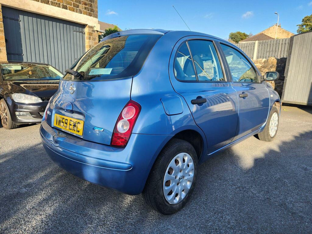 Nissan Micra Visia Blue #3