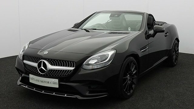 Mercedes-Benz SLC 1.6 Slc180 Amg Line Black #3