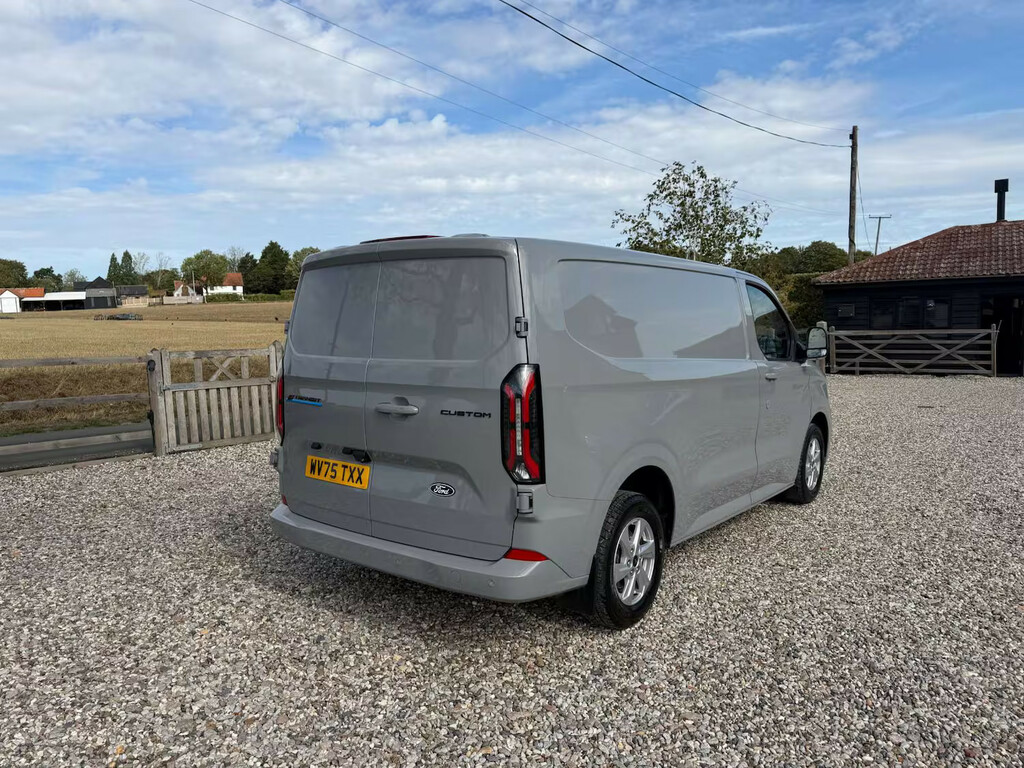 Ford Transit Custom Transit Custom 320 Limited Ev Panel Van Electr Grey #4