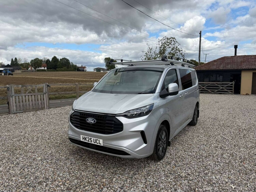 Ford Transit Custom 2.0 Transit Custom 320 Limited Ecoblue 6Dr Pa Silver #2