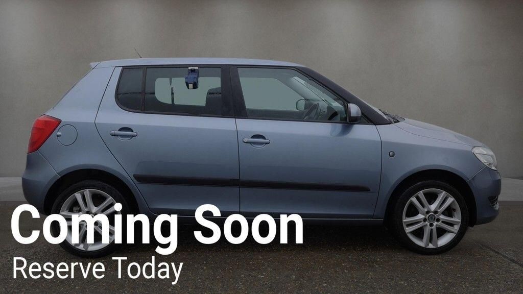 Skoda Fabia Blue #4