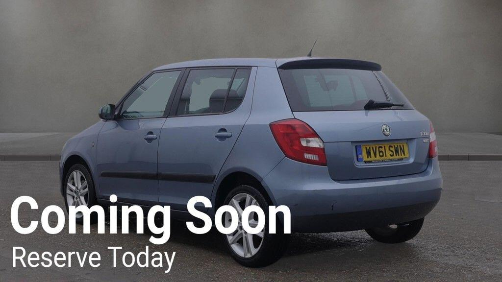 Skoda Fabia Blue #3
