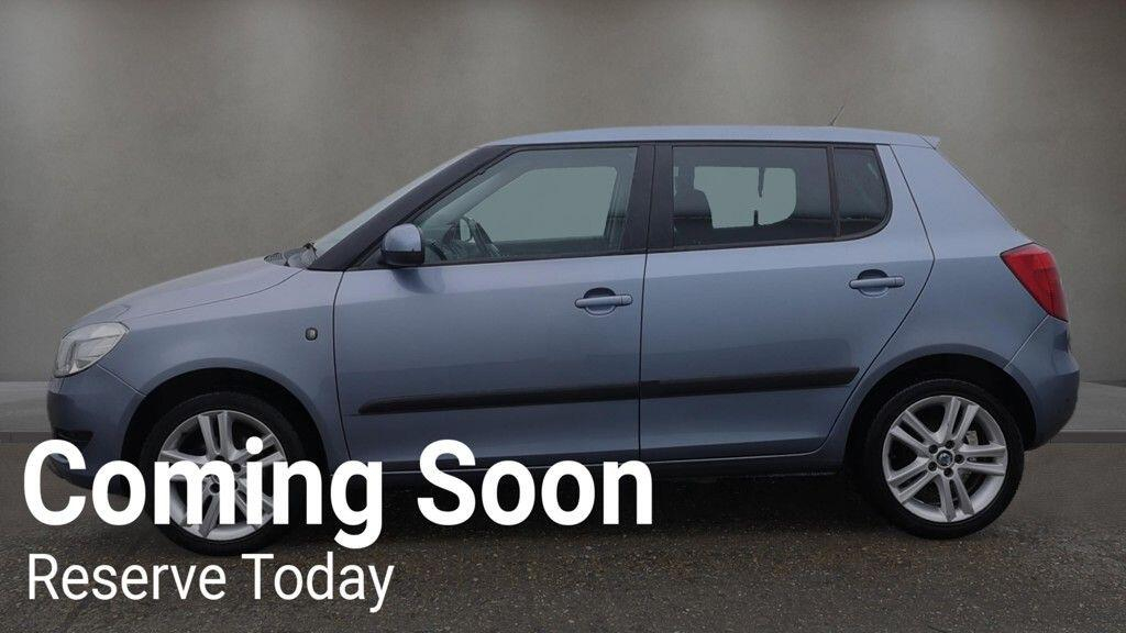 Skoda Fabia Blue #5