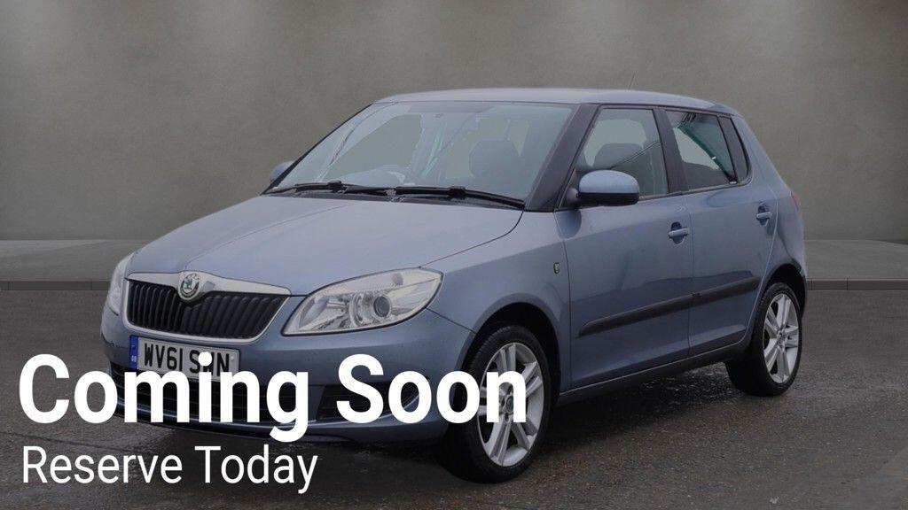Skoda Fabia Blue #1