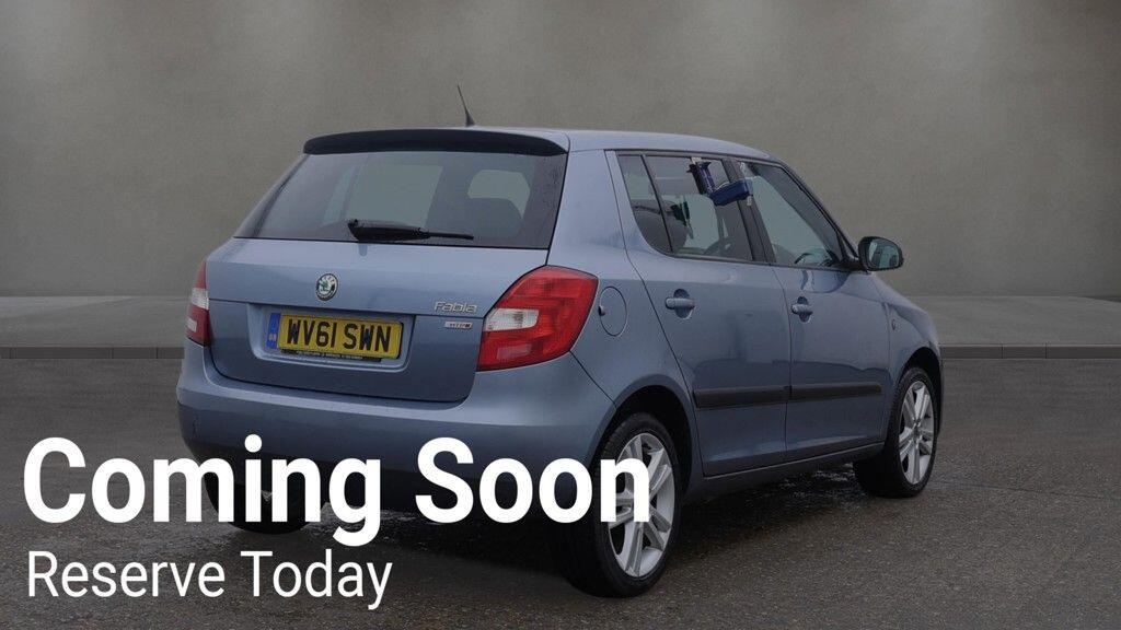 Skoda Fabia Blue #2