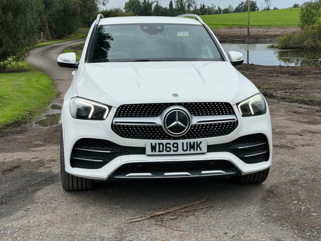 Mercedes-Benz GLE Class 2.0 Gle300d Amg Line Suv G-tronic 4Mati White #2