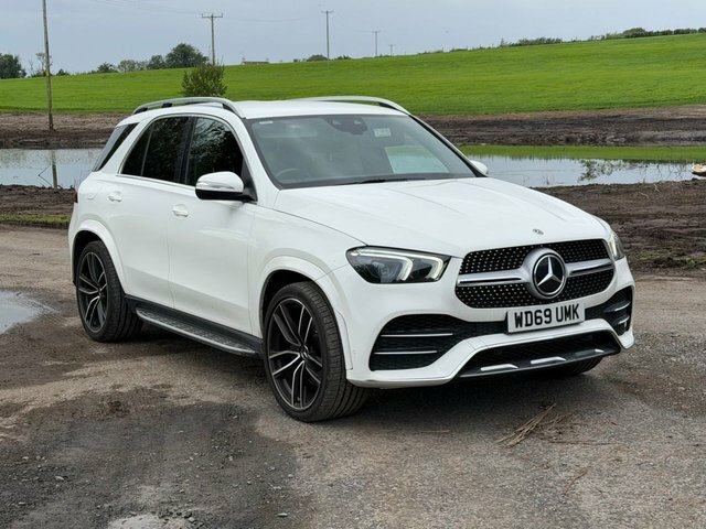 Mercedes-Benz GLE Class 2.0 Gle300d Amg Line Suv G-tronic 4Mati White