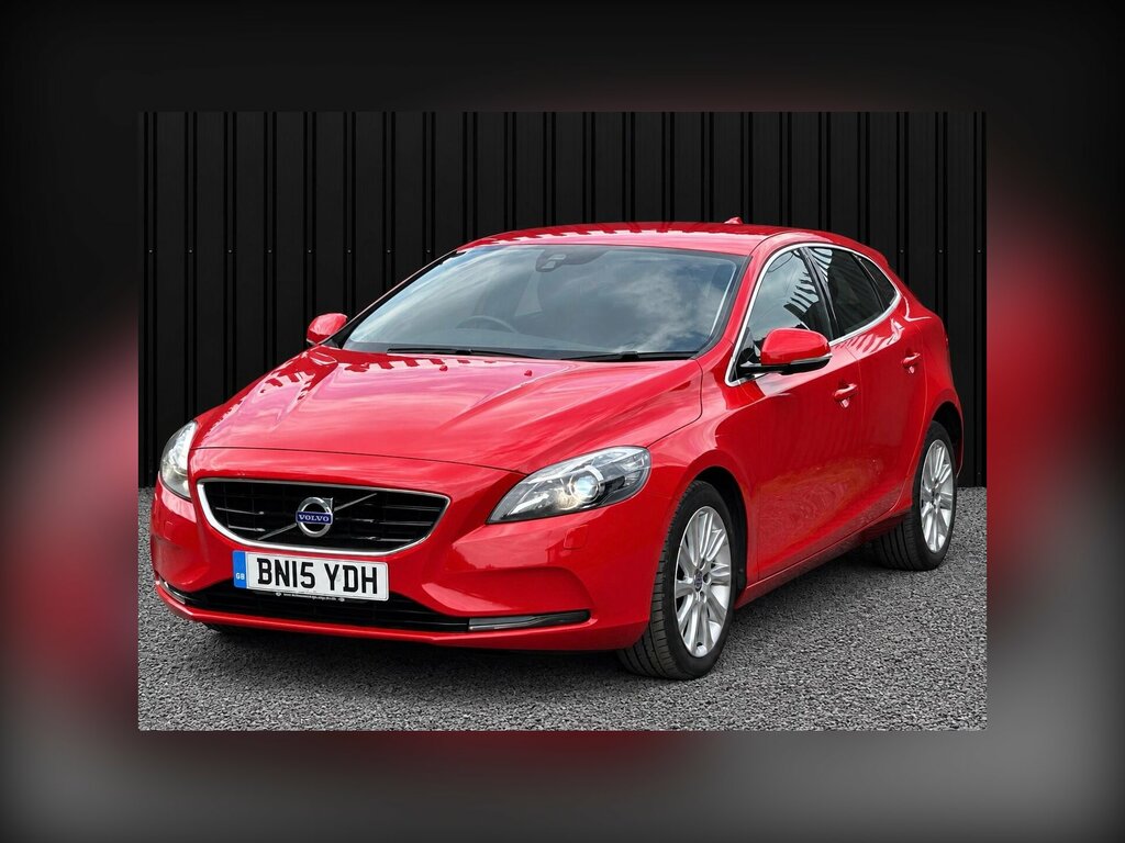 Volvo V40 1.6 D2 Se Lux Nav Euro 5 Ss Red #6
