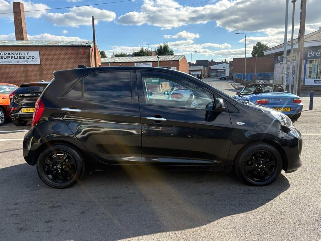 Kia Picanto 1.0 Sr7 Euro 6 Black #4