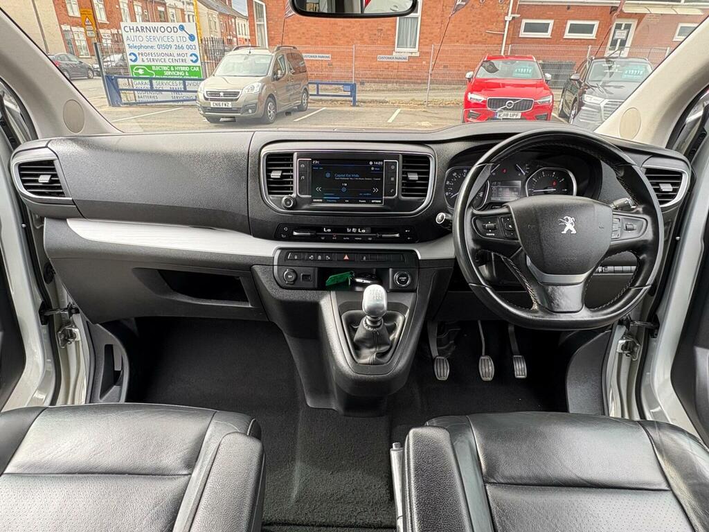 Peugeot Traveller Mpv 2.0 Bluehdi Allure Compact Mpv Swb Euro 6 Ss Silver #2
