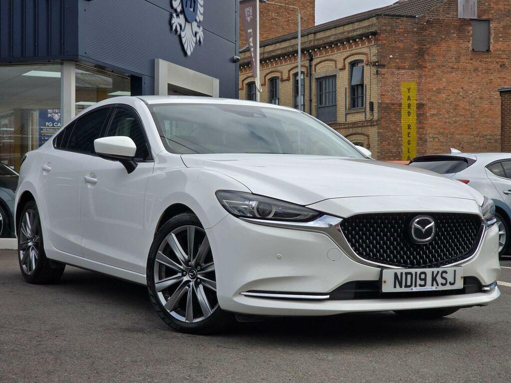 Mazda 6 2.2 Skyactiv-d Sport Nav Euro 6 Ss White