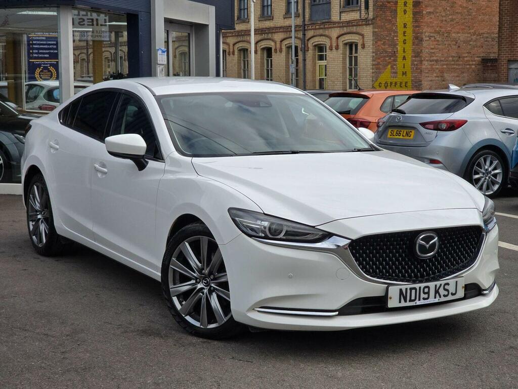 Mazda 6 2.2 Skyactiv-d Sport Nav Euro 6 Ss White #5