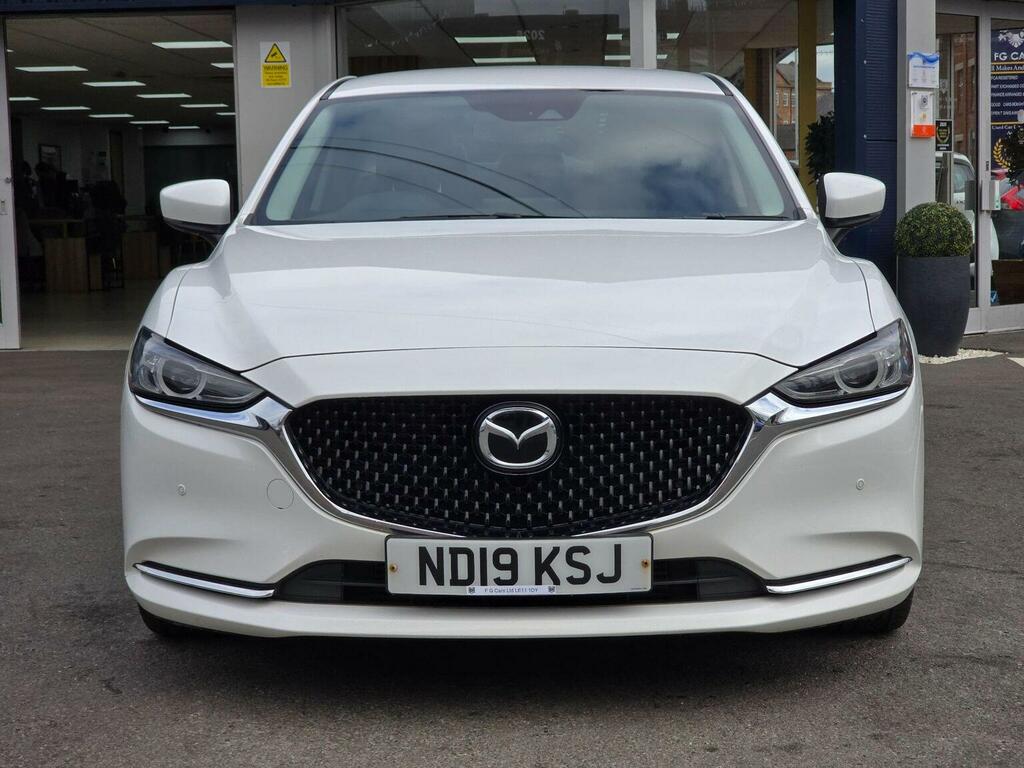 Mazda 6 2.2 Skyactiv-d Sport Nav Euro 6 Ss White #6