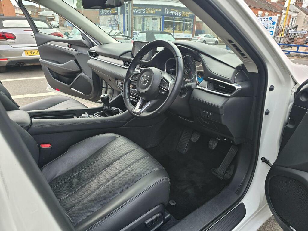 Mazda 6 2.2 Skyactiv-d Sport Nav Euro 6 Ss White #3