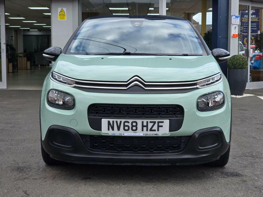 Citroen C3 Hatchback 1.2 Puretech Feel Euro 6 Ss 2019 Green #6