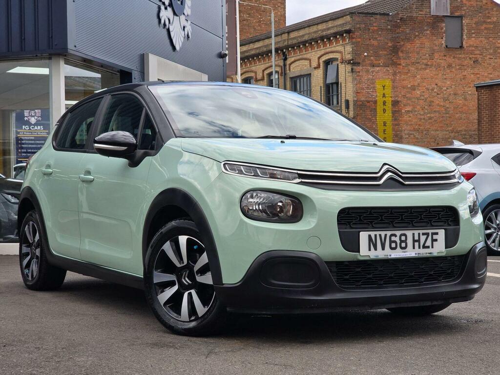 Citroen C3 Hatchback 1.2 Puretech Feel Euro 6 Ss 2019 Green