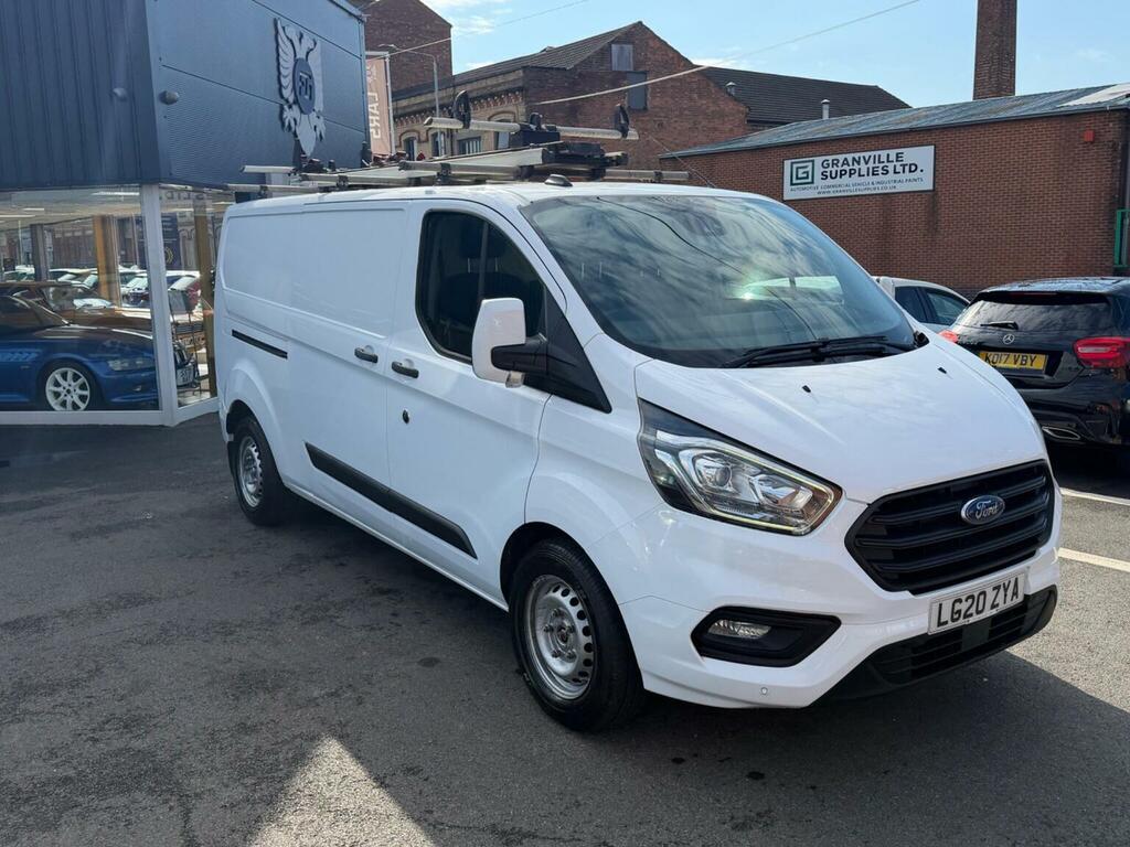 Ford Transit Custom Panel Van 2.0 320 Ecoblue Trend L2 H1 Euro 6 Ss LG20ZYA White #4