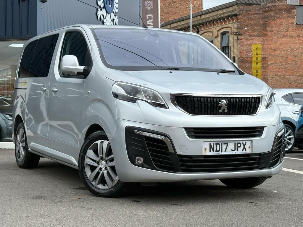 Peugeot Traveller Mpv 2.0 Bluehdi Allure Compact Mpv Swb Euro 6 Ss Silver