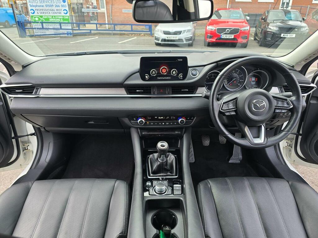 Mazda 6 2.2 Skyactiv-d Sport Nav Euro 6 Ss White #2