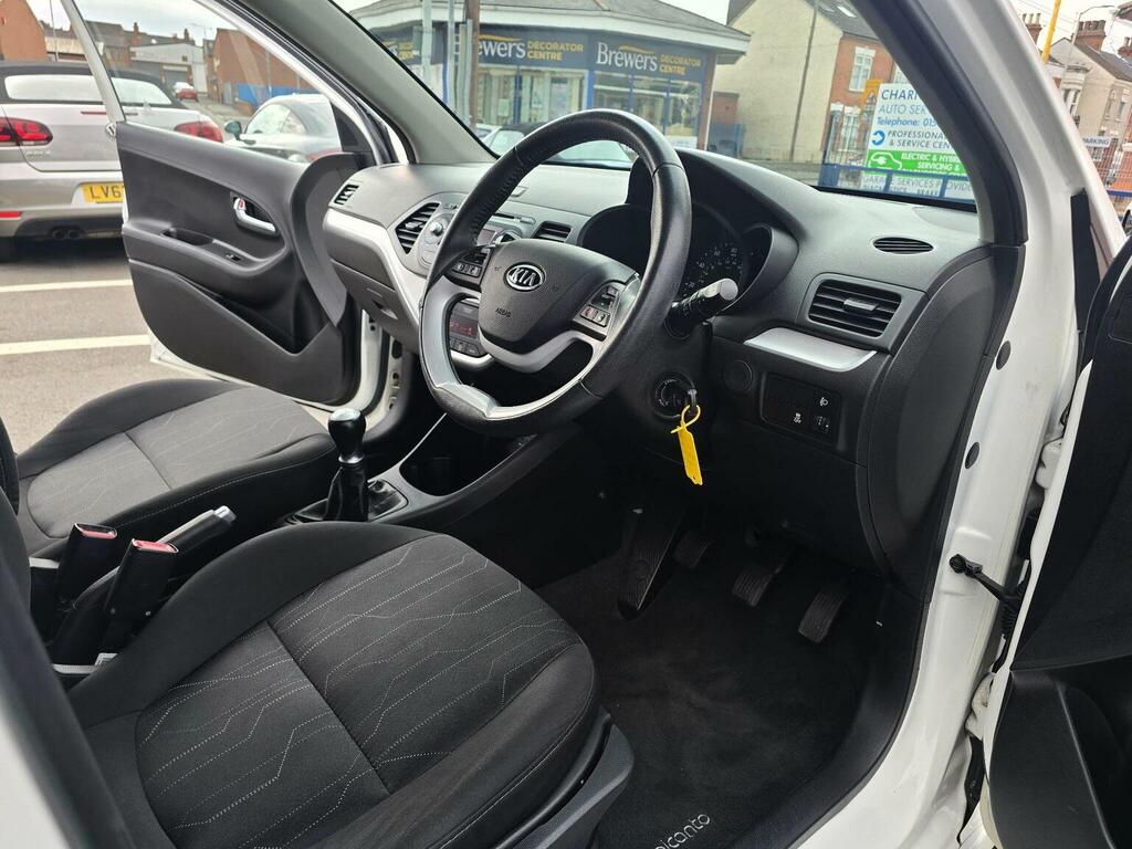 Kia Picanto 1.25 3 Euro 5 White #3