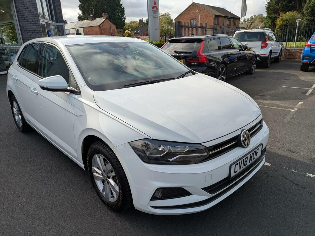 Volkswagen Polo Hatchback 1.0 Tsi Se Euro 6 Ss 201818 White
