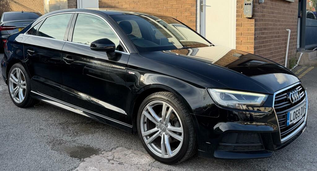 Audi A3 1.5 Tfsi Cod 35 S Line Saloon LO69DVF Black #5