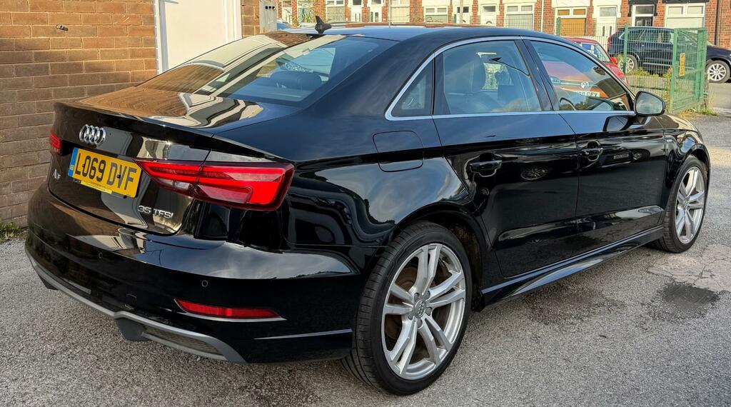 Audi A3 1.5 Tfsi Cod 35 S Line Saloon LO69DVF Black #6