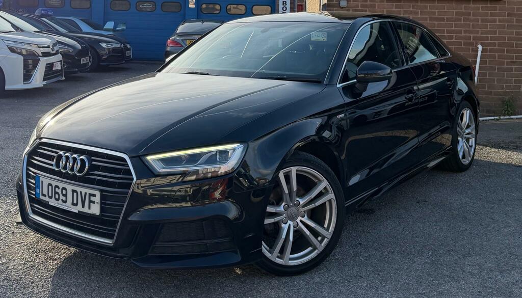 Audi A3 1.5 Tfsi Cod 35 S Line Saloon Black