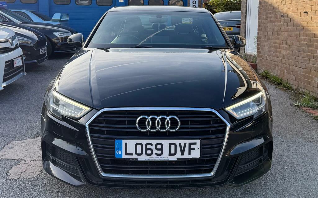 Audi A3 1.5 Tfsi Cod 35 S Line Saloon LO69DVF Black #3