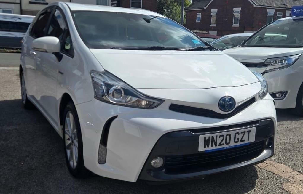 Toyota Prius+ 1.8 Vvt-h Excel Plus Mpv Hybrid Cvt Eur White #4