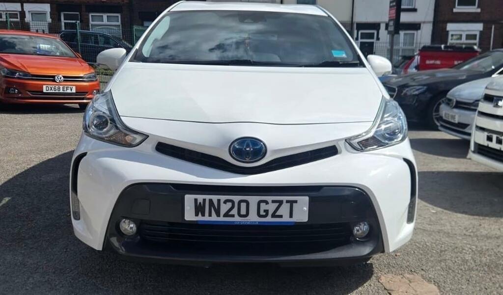 Toyota Prius+ 1.8 Vvt-h Excel Plus Mpv Hybrid Cvt Eur White #2