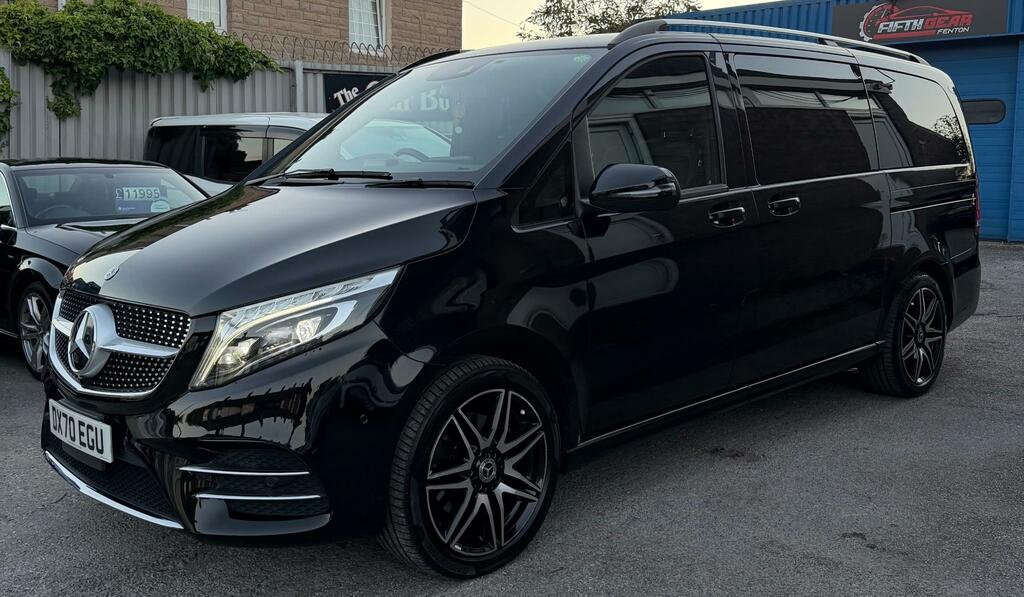 Mercedes-Benz V Class V220d Extra Long Wheelbase Black #3