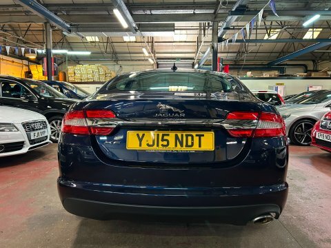 Jaguar XF D Portfolio Blue #5