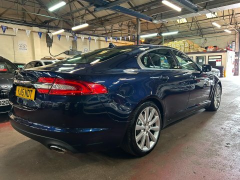 Jaguar XF D Portfolio Blue #6