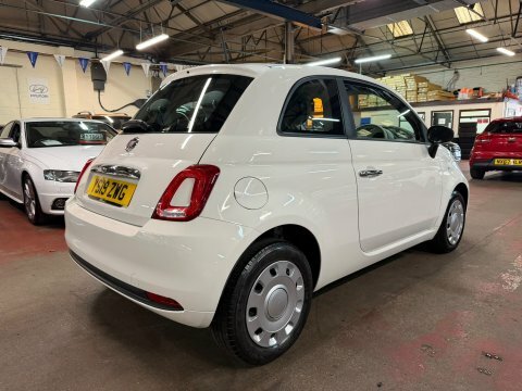 Fiat 500 Pop White #4