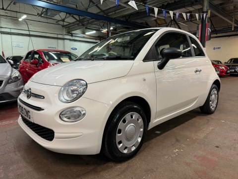 Fiat 500 Pop White #3