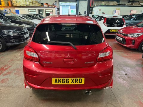 Mitsubishi Mirage Juro Red #5