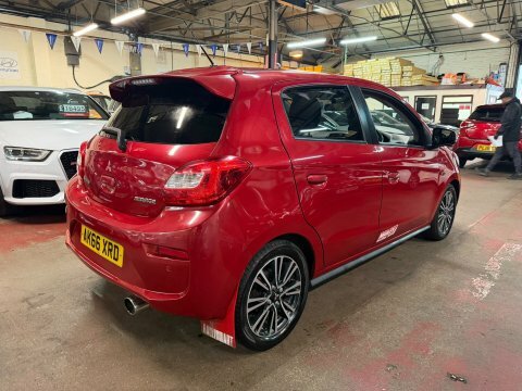 Mitsubishi Mirage Juro Red #6