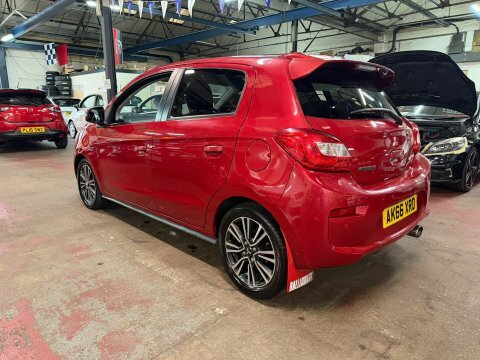 Mitsubishi Mirage Juro Red #4