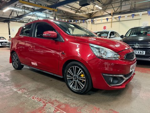 Mitsubishi Mirage Juro Red