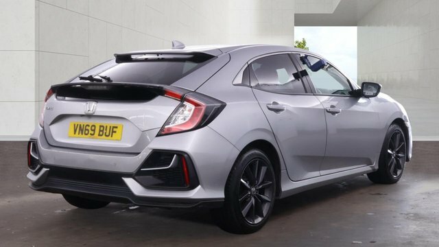 Honda Civic 1.6 I-dtec Sr Hatchback Euro 6 Silver #2