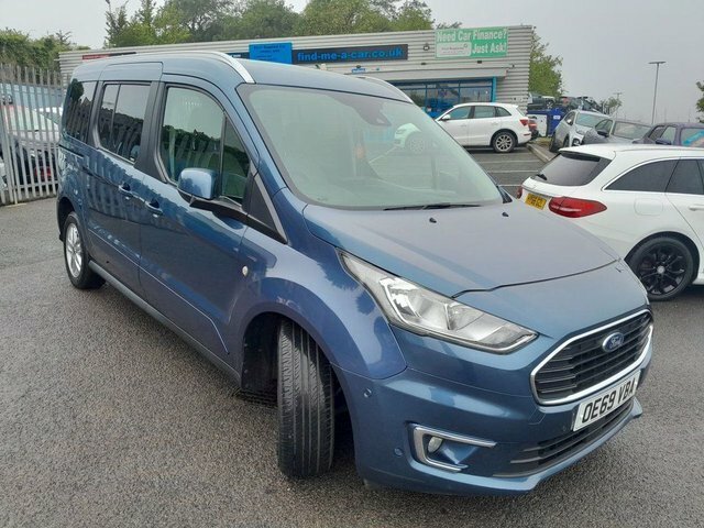 Ford Grand Tourneo Connect 2020 1.5 Ecoblue Titanium Mpv Eu Blue #2